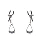 Sportsheets Velvet Noir Tuggable Nipple Clamps