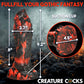 Creature Cocks Grim Reaper Silicone Dildo