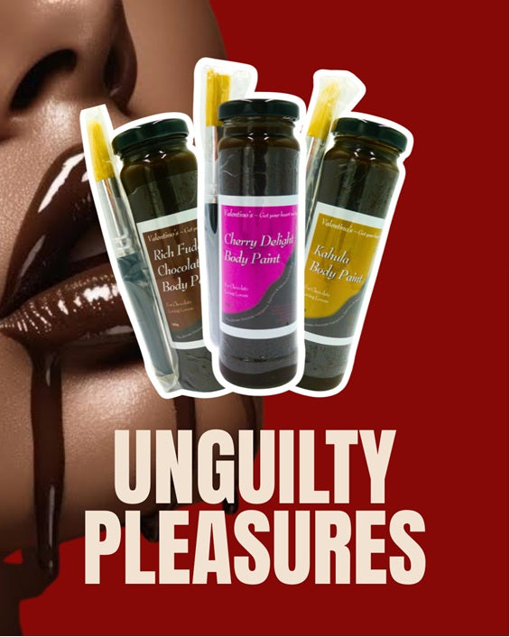 Valentino's Rich Fudge Chocolate Edible Body Paint 185g - Made in Australia