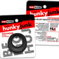 Hunkyjunk Expander Slimmer Scoop Style Cockring Black Fog
