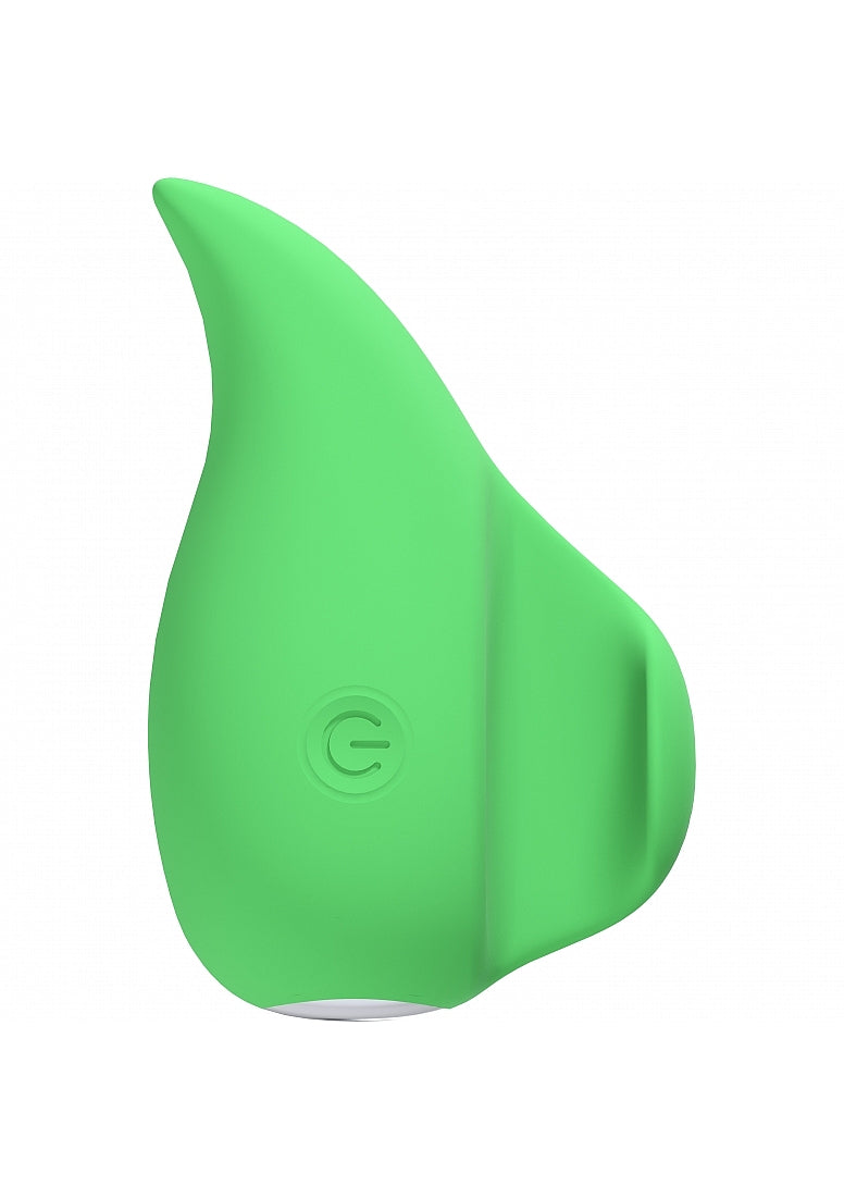 Shots Toys | LOVELINE ErgoDrop - Hand Massager Droplet Shaped Vibrator - Green