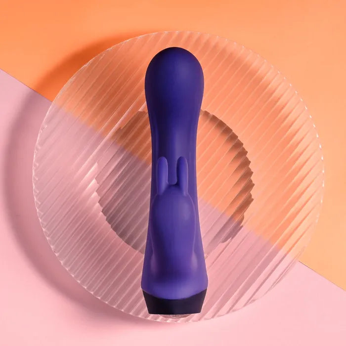 Selopa PLUM JOB - Purple 13.5cm Rabbit Vibrator