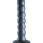 Shots Toys | OUCH! Beaded G-Spot Dildo - 5" / 13 cm - Gun Metal
