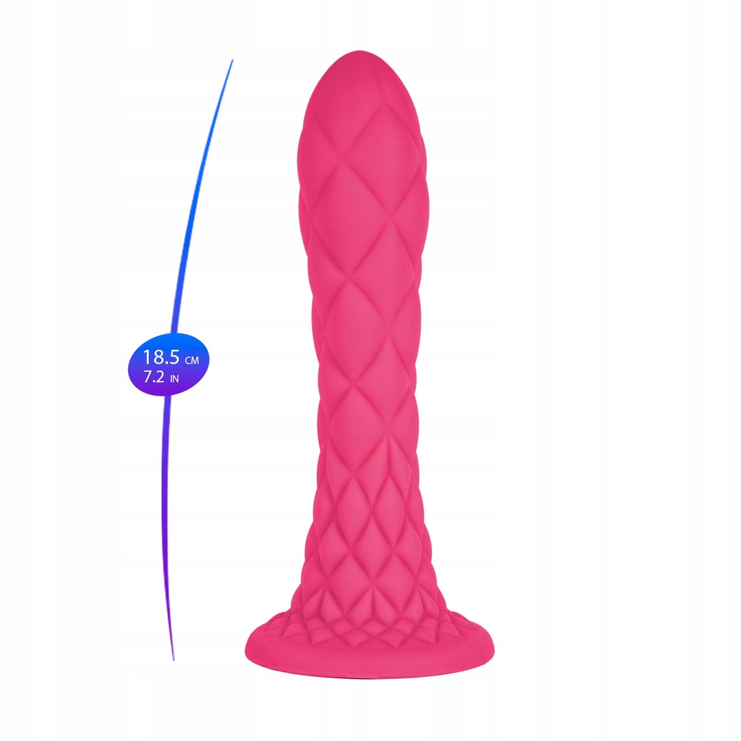 Adrien Lastic Silexd Fantasy Line Dreamy 7" Liquid Silicone Dildo Pink