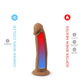 Adrien Lastic Silexd 6" Model 2 Liquid Silicone Dong Dildo Caramel