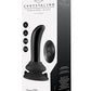 Shots Toys | Prickly - Glass Vibrator With Suction Cup and Remote - Black
