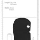Shots Toys | OUCH! Subversion Mask Hood Black