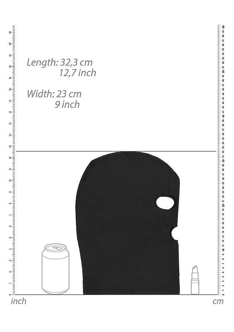 Shots Toys | OUCH! Subversion Mask Hood Black