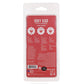 BMS Ruby Kiss 4 in 1 Lipstick Vibrator - Red and Rose Gold