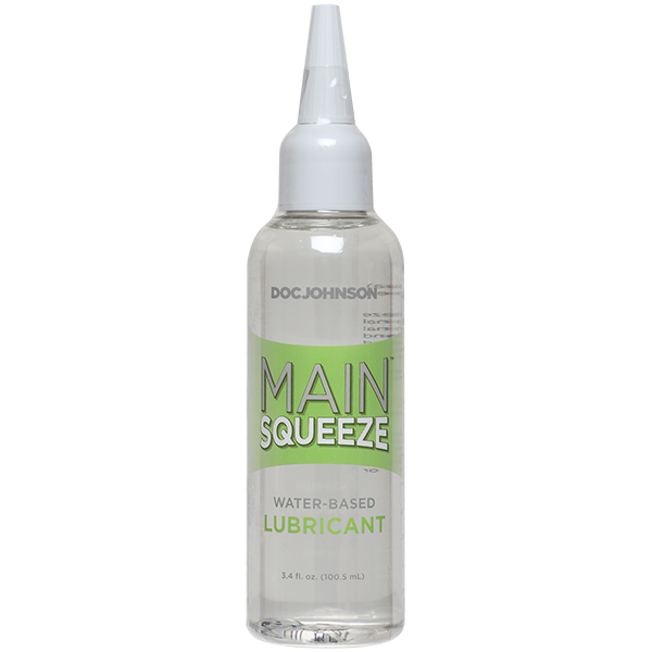 Doc Johnson Main Squeeze Water Based Lubricant 3.4oz/100.5ml