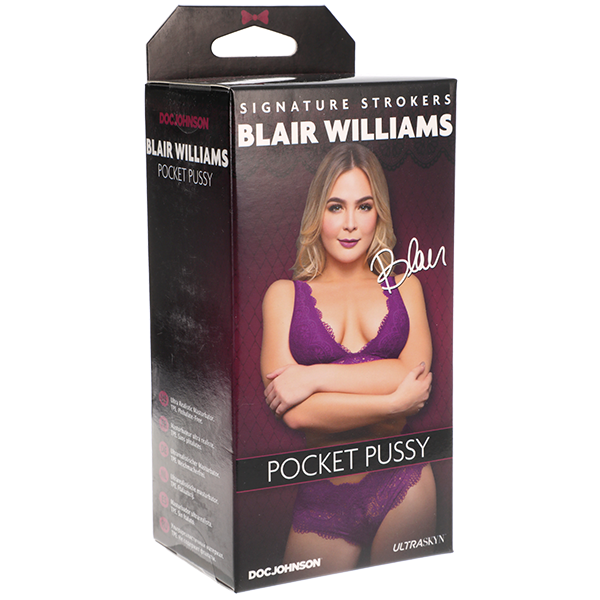 Doc Johnson Signature Strokers - Blair Williams - ULTRASKYN Pocket Pussy