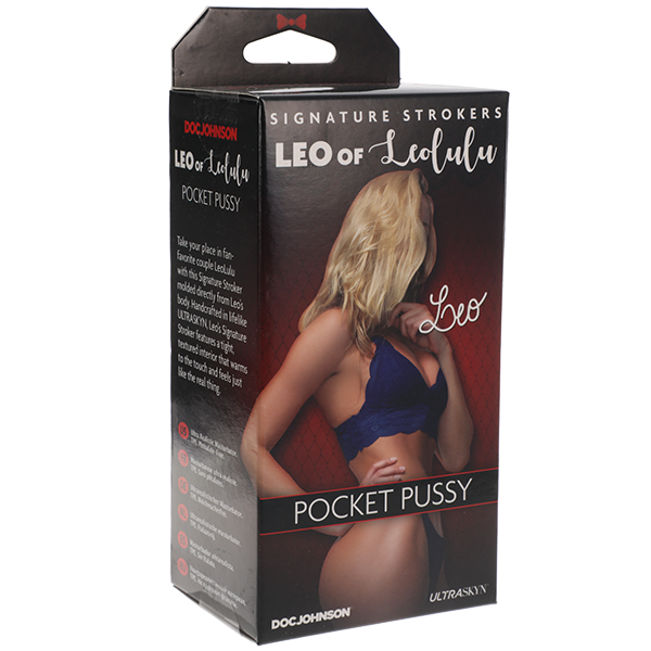 Doc Johnson Signature Strokers - LEO of Leolulu ULTRASKYN Pocket Pussy