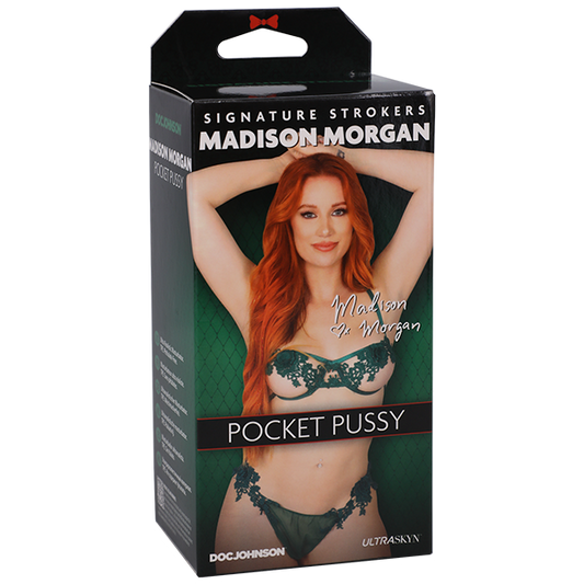 Doc Johnson Signature Strokers - Madison Morgan - ULTRASKYN Pocket Pussy