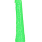 Shots Toys | REALROCK 28cm Slim Glow in the Dark Neon - Green (10") Dildo Dong