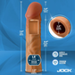 Curve Toys | JOCK Enhancers 1.5" Silicone Penis Extension Sleeve - Medium