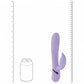Shots Toys | VIVE Pallina Triple Motor G-Spot Vibrating Tapping Beads Clit Stimulator Lavender