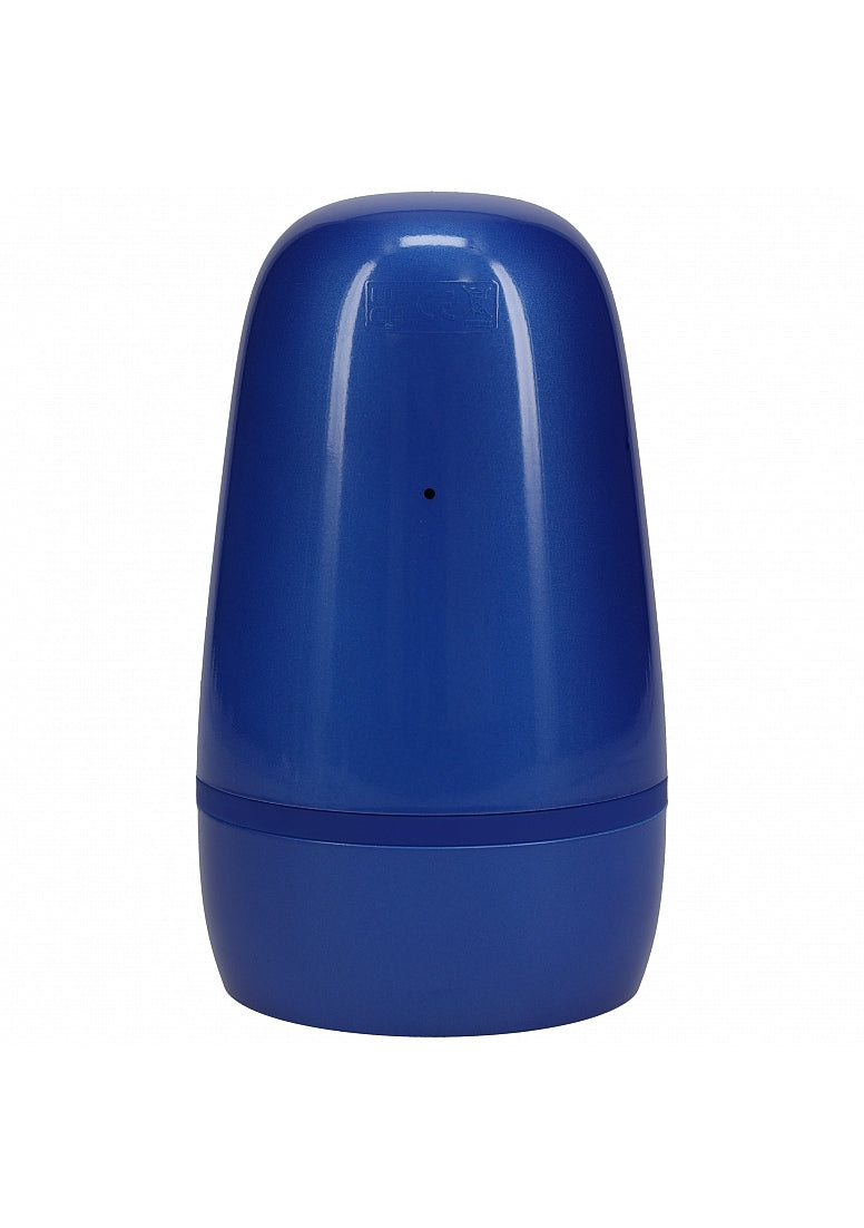 Shots Toys | PUMPED Vibrobator - Vibrating Suction Masturbator Pump - Metallic Blue