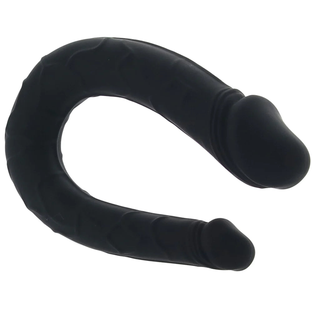 Calexotics Boundless™ AC/DC Double Ended Dong Dildo Black