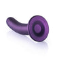Shots Toys | OUCH! Smooth G-Spot Dildo - 7" / 17 cm - Metallic Purple