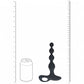 Shots Toys | LEVELZ - Remote Control Beaded Vibrating Silicone Anal Plug - Black