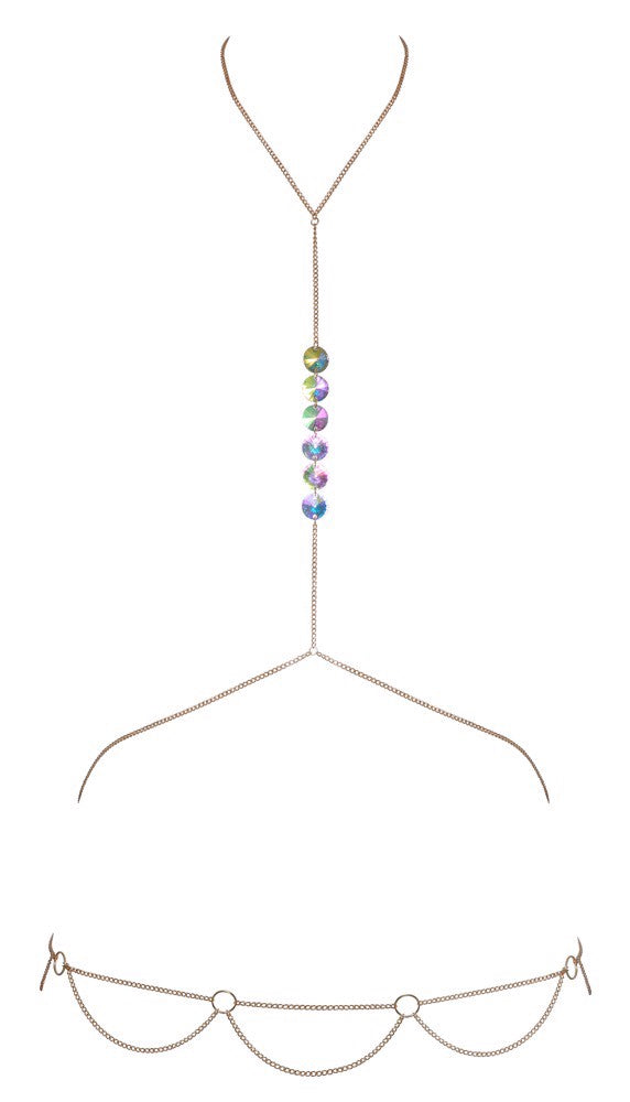 Orion | Cottelli Accessories - Body Chain Gold