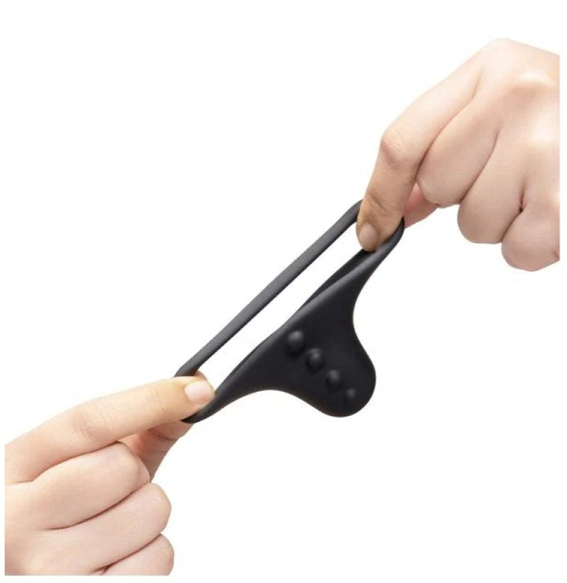 COTR | B-Vibe Flex Ring Shaft - Silicone Cock Ring & Ball Stretcher