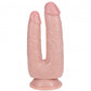 Shots Toys | REALROCK - Double Trouble 5"/6" Realistic Dildo - Flesh