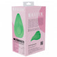 Shots Toys | LOVELINE ErgoDrop - Hand Massager Droplet Shaped Vibrator - Green