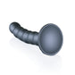 Shots Toys | OUCH! Beaded G-Spot Dildo - 5" / 13 cm - Gun Metal
