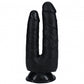 Shots Toys | REALROCK - Double Trouble 5"/6" Realistic Dildo - Black