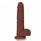 Shots Toys | REALROCK Straight Realistic Dildo with Balls - Brown 23cm (9") Dong
