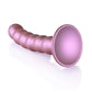 Shots Toys | OUCH! Beaded G-Spot Dildo - 5" / 13 cm - Rose Gold