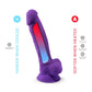 Adrien Lastic Silexd 7" Model 1 Realistic Silicone Dildo - Purple