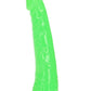 Shots Toys | REALROCK 15.5cm Slim Glow in the Dark Neon - Green (6") Dildo Dong