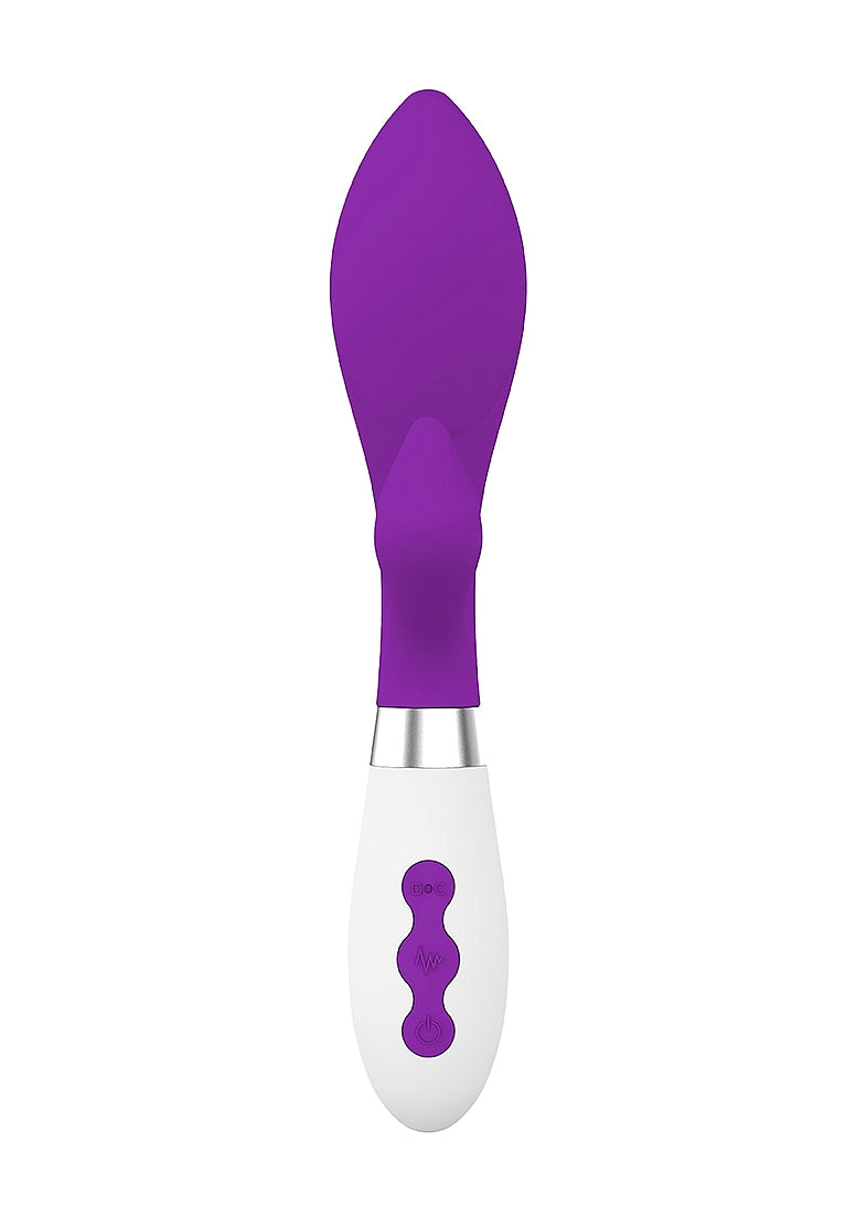 Shots Toys | Luna Achelois Rechargeable 10 Speed Rabbit Vibrator Purple