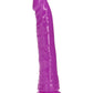 Shots Toys | REALROCK 25cm Slim Glow in the Dark Neon - Purple (9") Dildo Dong