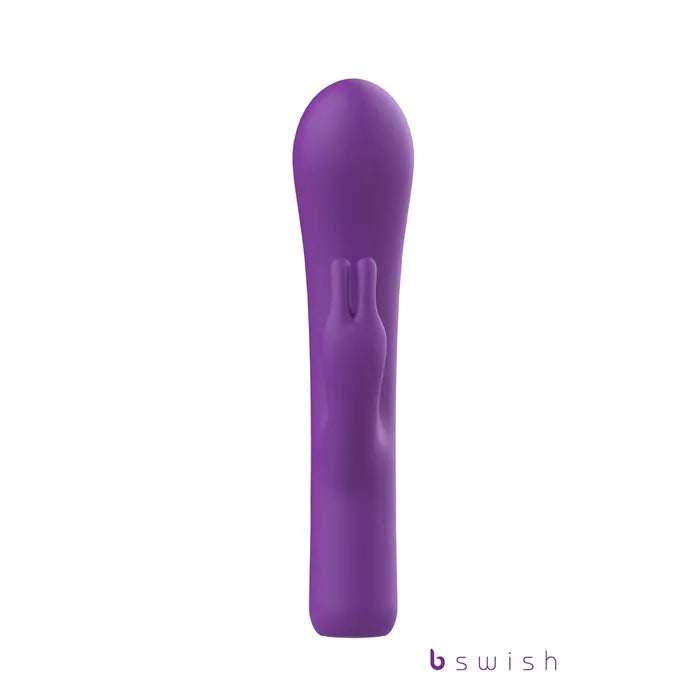 B Swish Bswish Bwild Bunny Infinite Deluxe Rabbit Vibrator Purple