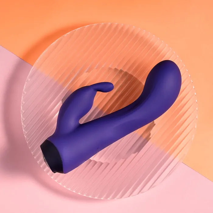 Selopa PLUM JOB - Purple 13.5cm Rabbit Vibrator