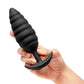 COTR | B-Vibe Twist Textured Vibrating Plug - Black