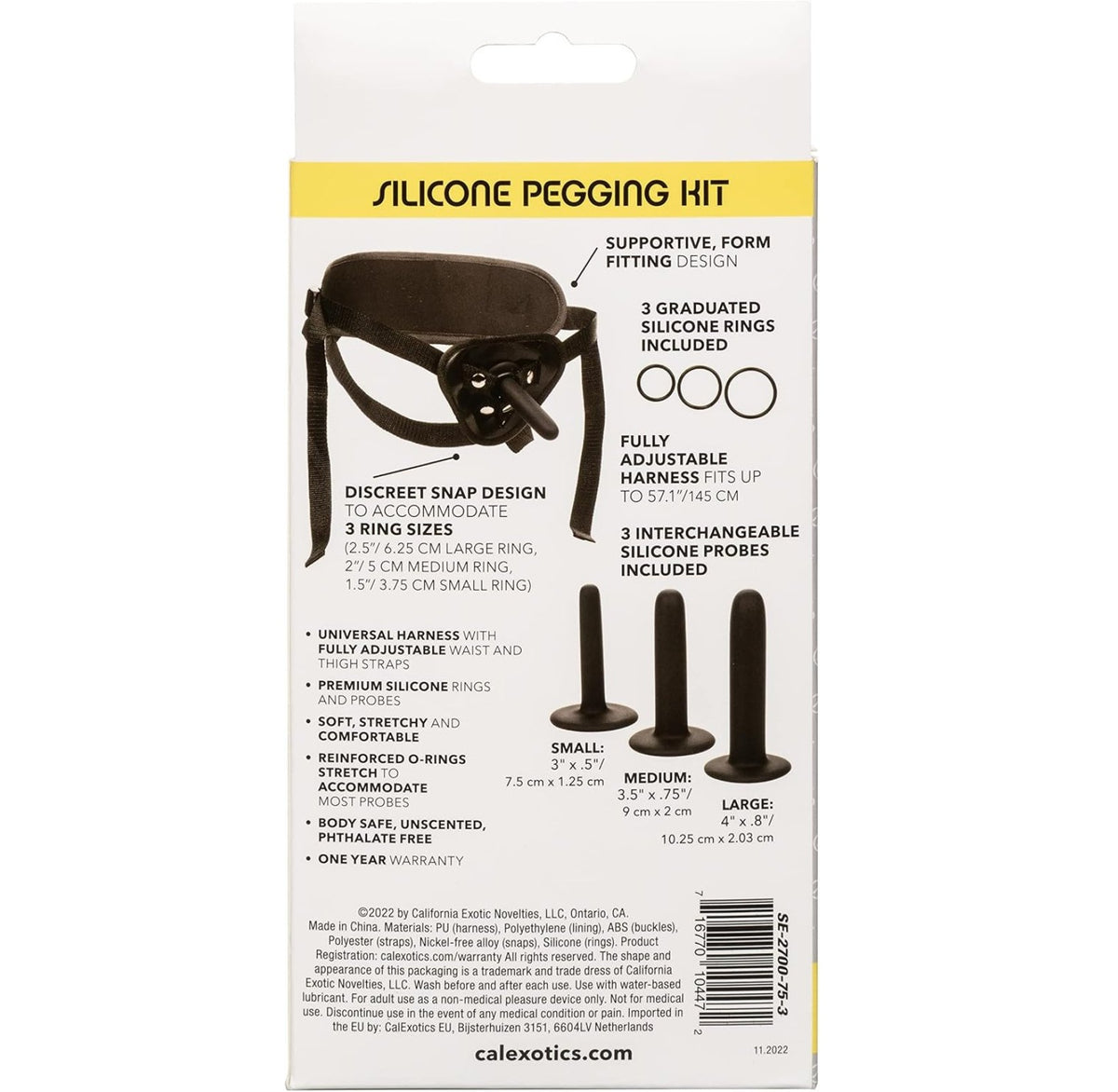 Calexotics Boundless Silicone Pegging Kit