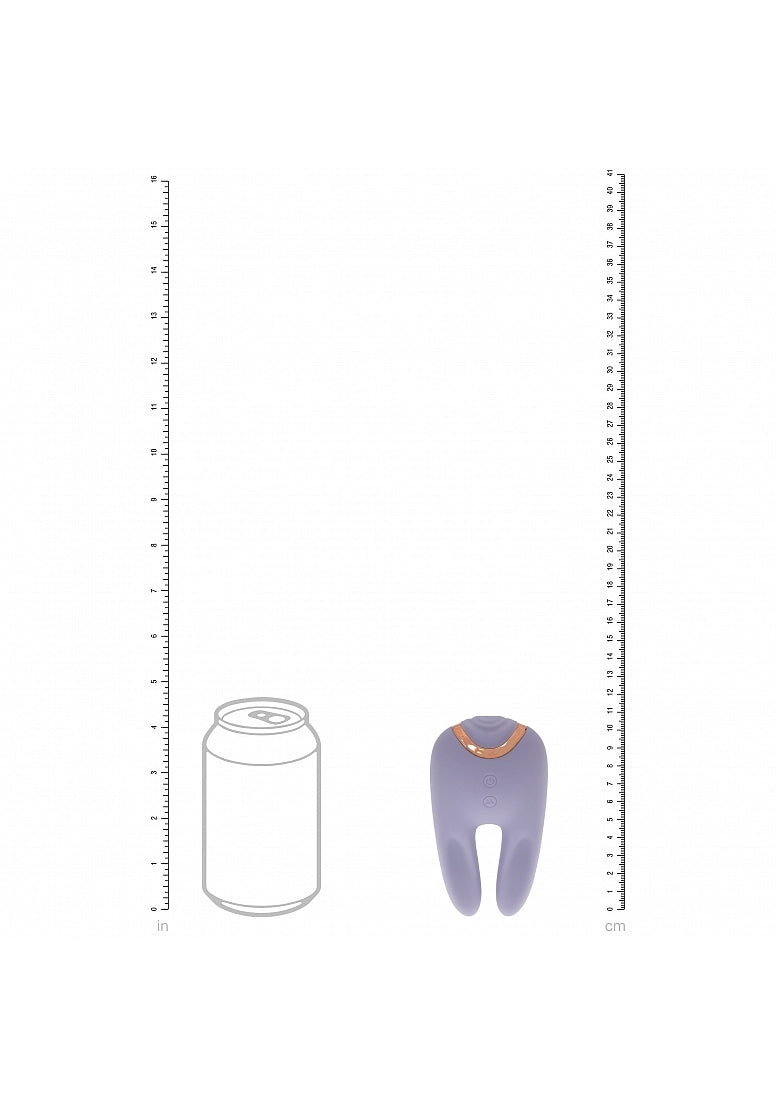 Shots Toys | LOVELINE Bonnie - Double-Ended Clitoral Vibrator - Lavender