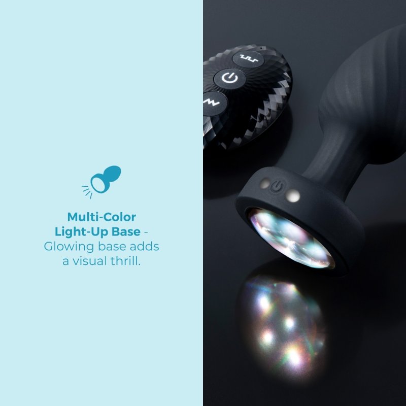 COTR | B-Vibe Light Up Vibrating Butt Plug with Remote