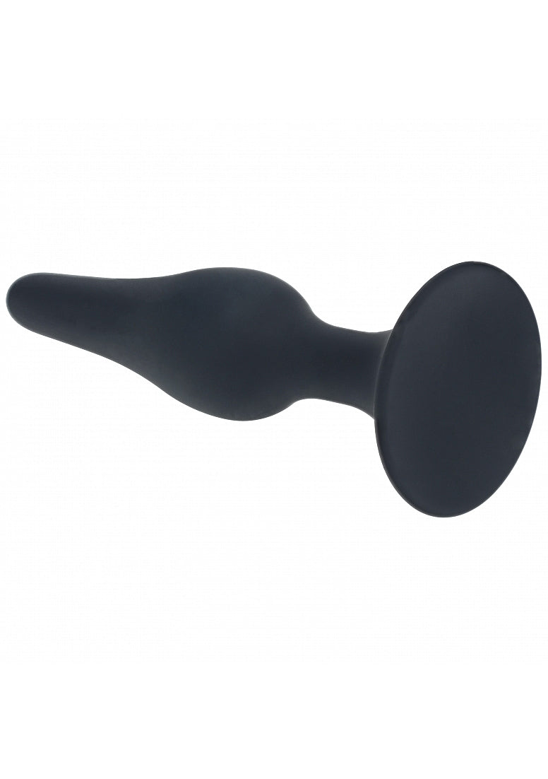 Shots Toys | LEVELZ - Slim Silicone Anal Plug - Small - Black