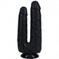 Shots Toys | REALROCK - Double Trouble 7"/8" Realistic Dildo - Black