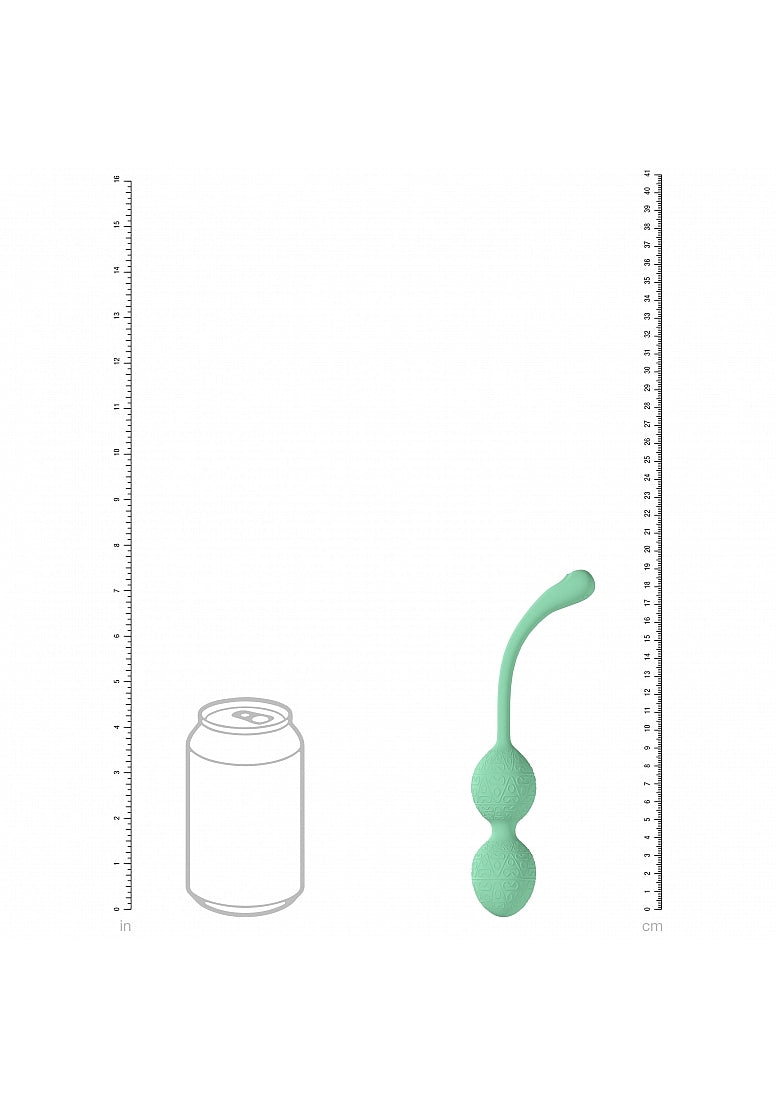 Shots Toys | LOVELINE PelviFit - Remote Control Beads Kegel Vibrator - Green