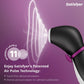 Satisfyer Penguin Air-Pulse Clitoral Stimulator Black