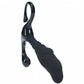 Shots Toys | LEVELZ - Rippled with Hard Loop Silicone Prostate Massager - M - Black