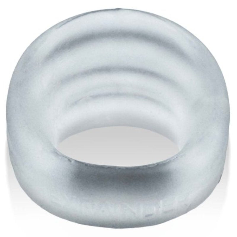 Hunkyjunk Expander Slimmer Scoop Style Cockring Clear Steam