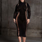 Le Desir Shade - Shade - Carme XI - Dress with Turtleneck Black Size OSX
