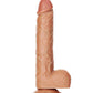 Shots Toys | REALROCK Straight Realistic Dildo with Balls - Tan 25.5cm (10") Dong